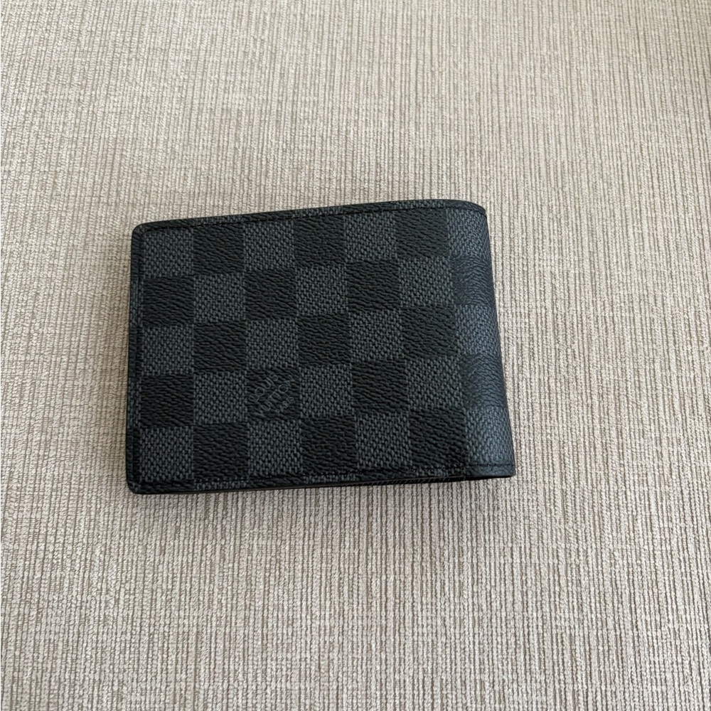Louis Vuitton Men's Wallet Graphite Damier Personalized - Picture 10 of 10